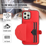 Custodia in pelle antiurto per iPhone 12 Pro Max e 11