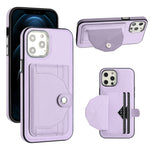 Custodia in pelle antiurto per iPhone 12 Pro Max e 11