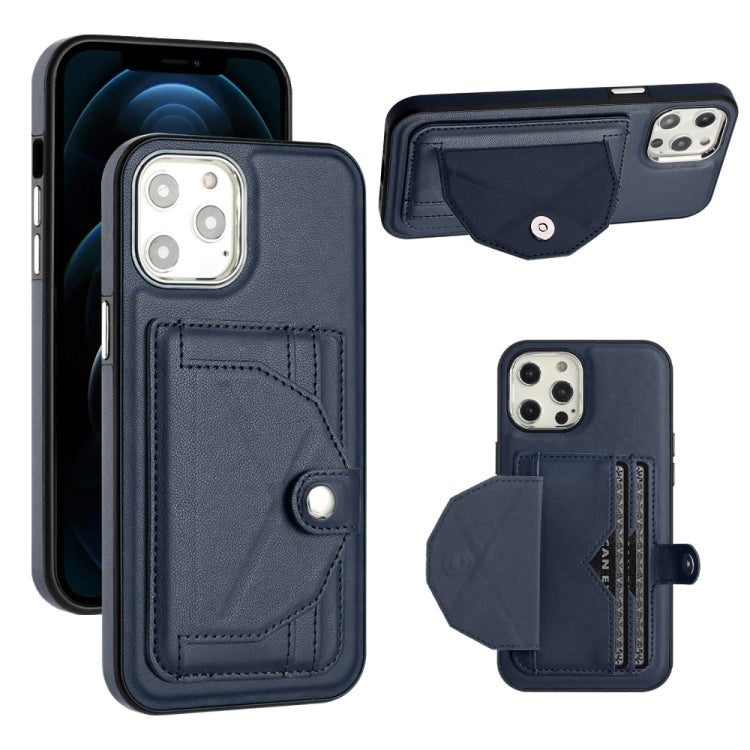 Custodia in pelle antiurto per iPhone 12 Pro Max e 11