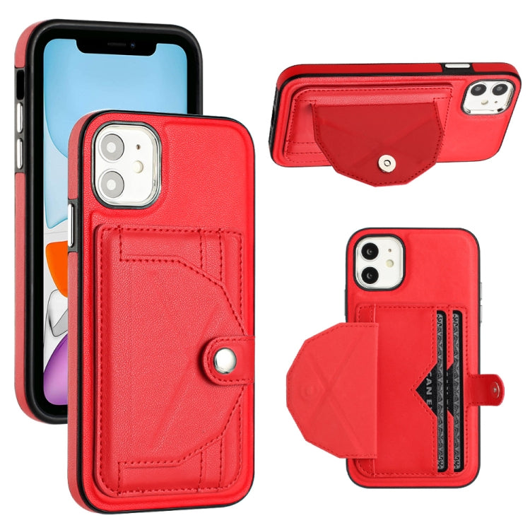 Custodia in pelle antiurto per iPhone 12 Pro Max e 11