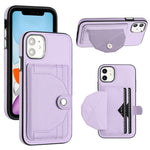 Custodia in pelle antiurto per iPhone 12 Pro Max e 11