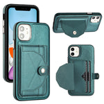 Custodia in pelle antiurto per iPhone 12 Pro Max e 11