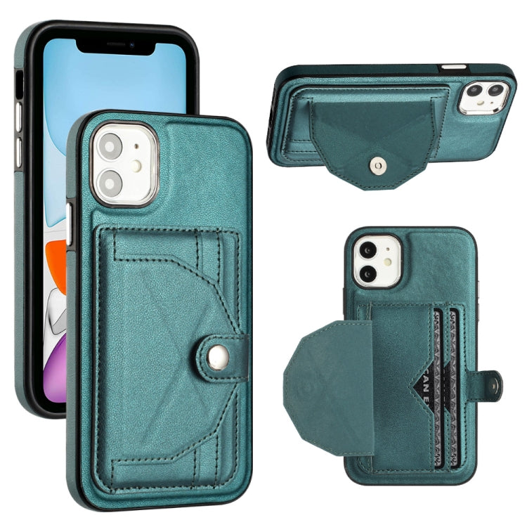 Custodia in pelle antiurto per iPhone 12 Pro Max e 11