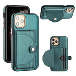 Custodia in pelle antiurto per iPhone 12 Pro Max e 11