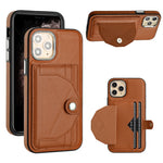 Custodia in pelle antiurto per iPhone 12 Pro Max e 11