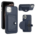 Custodia in pelle antiurto per iPhone 12 Pro Max e 11