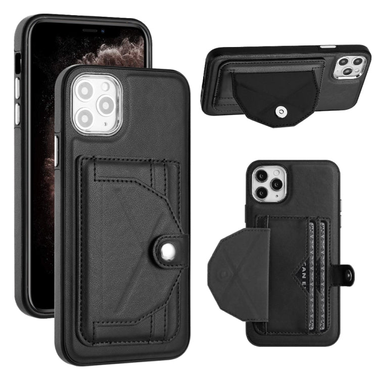 Custodia in pelle antiurto per iPhone 12 Pro Max e 11