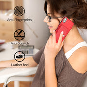 Custodia in pelle antiurto per iPhone