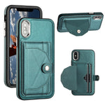 Custodia in pelle antiurto per iPhone compatibile