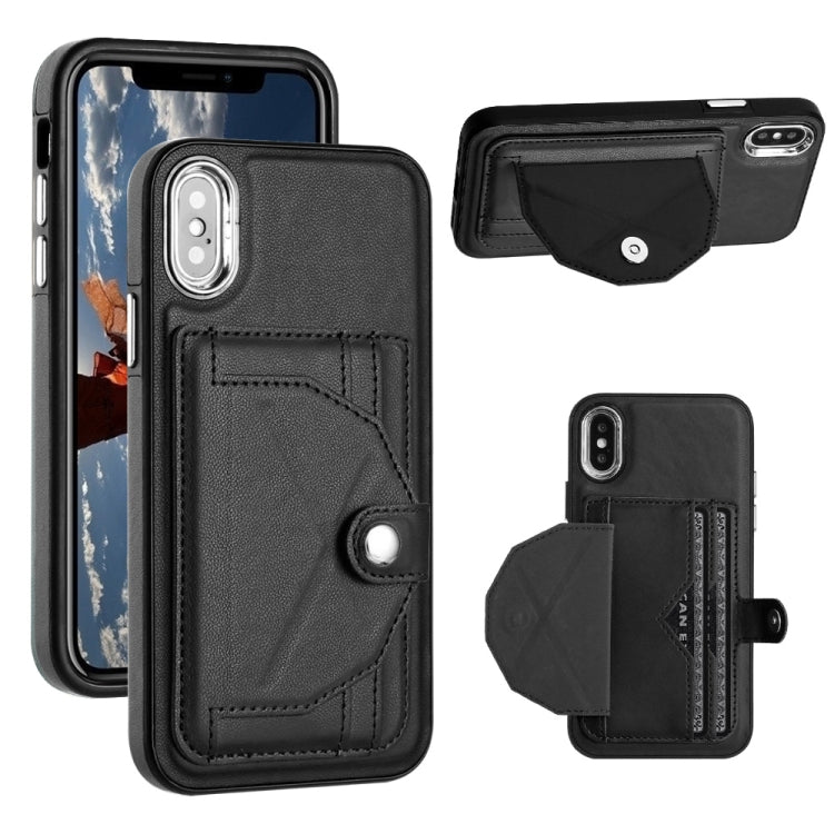 Custodia in pelle antiurto per iPhone compatibile