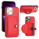 Custodia in pelle antiurto per iPhone 14 e 15 Pro Max