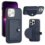 Custodia in pelle antiurto per iPhone 14 e 15 Pro Max