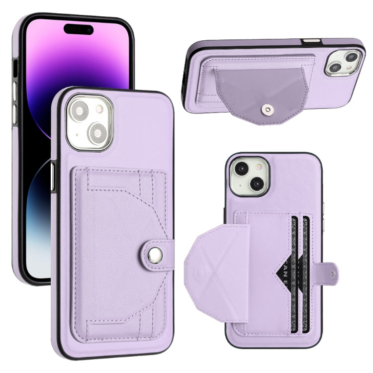 Custodia per telefono in pelle antiurto con porta carte, For iPhone 14 Pro, For iPhone 15 Plus, For iPhone 14 Pro Max, For iPhone 15