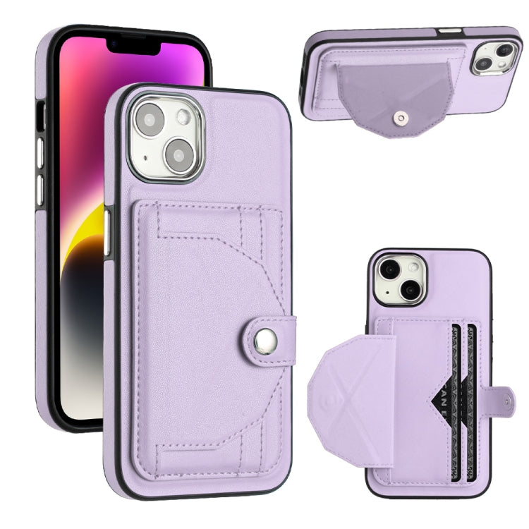 Custodia per telefono in pelle antiurto con porta carte, For iPhone 14 Pro, For iPhone 15 Plus, For iPhone 14 Pro Max, For iPhone 15