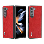 Custodia in PU effetto litchi per Samsung Galaxy Z Flip5