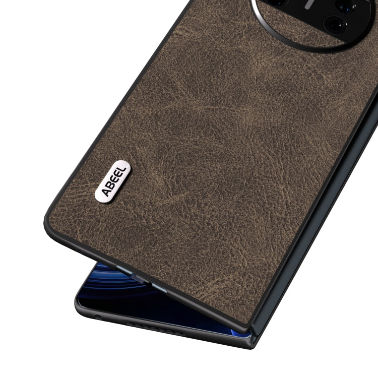 ABEEL Dream Litchi Texture Custodia per cellulare in PU, For Huawei Mate X3, For Huawei Mate 60 Pro, For Huawei Mate X5, For Huawei P60 Pocket