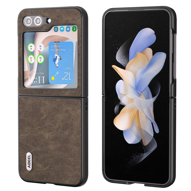 Custodia PU texture Litchi per Samsung Galaxy Z Flip5 e Z Fold5
