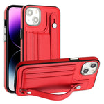 Custodia in pelle antiurto per iPhone 14 e 15 Pro