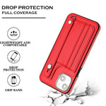 Custodia in pelle antiurto per iPhone 14 e 15 Pro