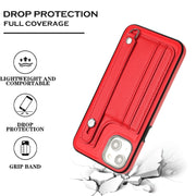 Custodia in pelle antiurto per iPhone 14/15 Pro