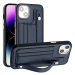Custodia in pelle antiurto per iPhone 14 e 15 Pro