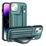 Custodia in pelle antiurto per iPhone 14 e 15 Pro