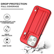 Custodia in pelle antiurto per iPhone 14 e 15