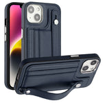 Custodia in pelle antiurto con cinturino per iPhone 13 e 12