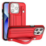 Custodia in pelle antiurto con cinturino per iPhone 13 e 12