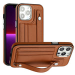 Custodia in pelle antiurto con cinturino per iPhone 13 e 12