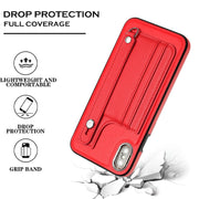 Custodia in pelle antiurto per iPhone