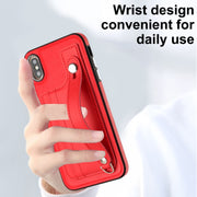 Custodia in pelle antiurto per iPhone