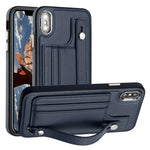 Custodia in pelle antiurto per smartphone compatibili