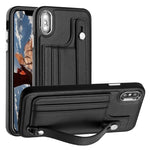 Custodia in pelle antiurto per smartphone compatibili