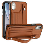 Custodia in pelle antiurto per smartphone compatibili