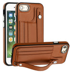 Custodia in pelle antiurto per smartphone compatibili