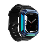 Cinturino per orologio in TPU integrato con custodia per armatura, For Apple Watch 6 44mm, For Apple Watch 5 44mm, For Apple Watch 5 40mm, For Apple Watch 4 44mm