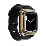 Cinturino per orologio in TPU integrato con custodia per armatura, For Apple Watch 4 40mm, For Apple Watch 3 38mm, For Apple Watch 3 42mm, For Apple Watch 2 42mm