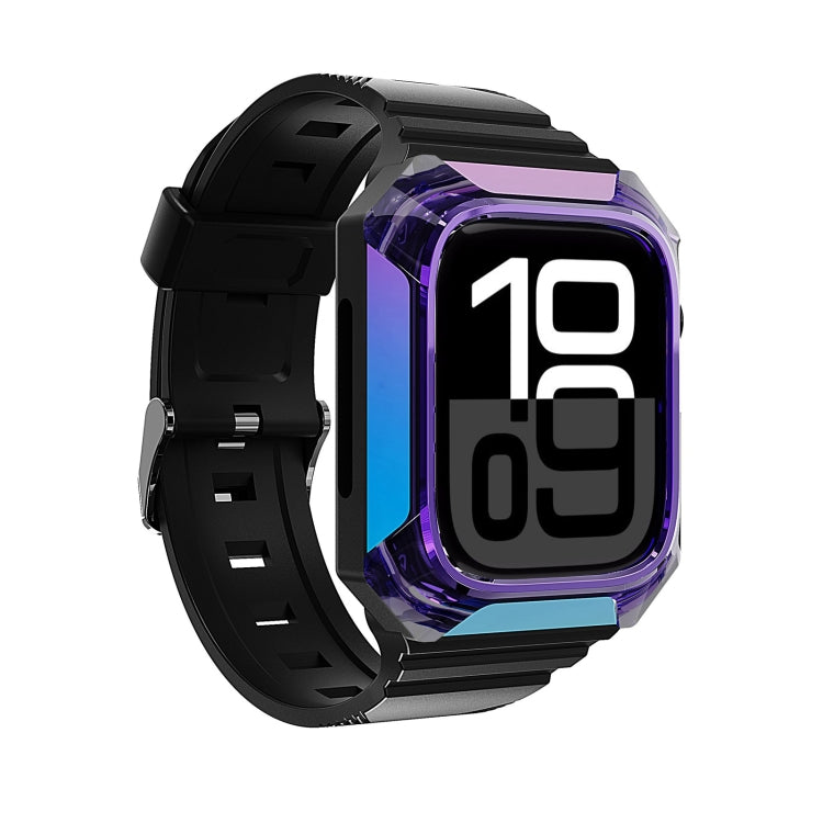 Cinturino per orologio in TPU integrato con custodia per armatura, For Apple Watch SE 2025 / 2023 44mm, For Apple Watch SE 2025 / 2023 40mm, For Apple Watch Series 11 / 10 42mm, For Apple Watch Ultra 3 / 2 49mm