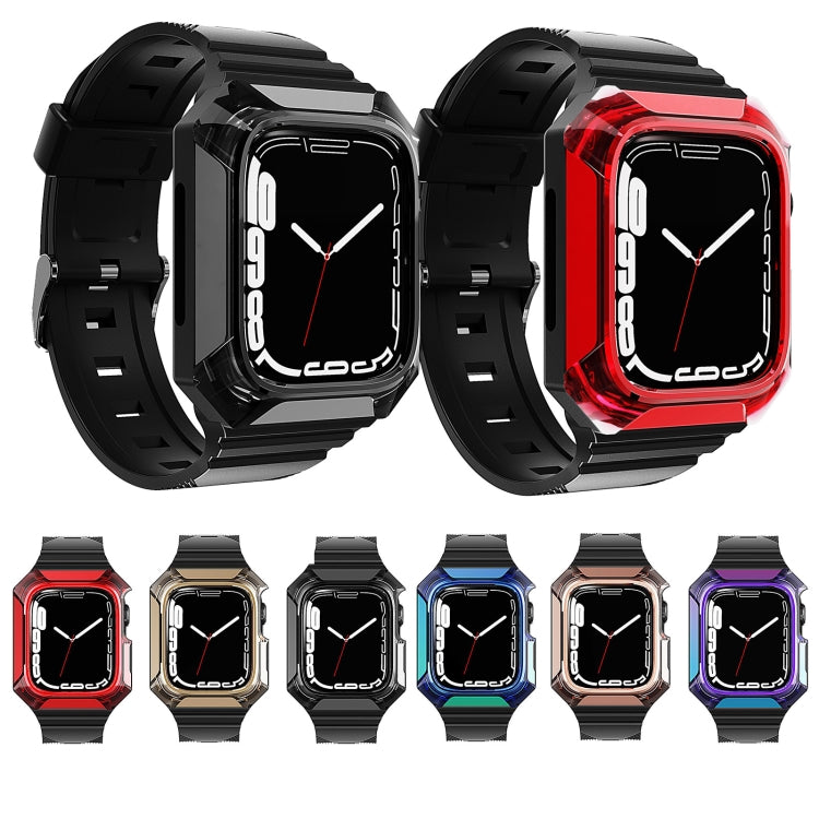 Cinturino per orologio in TPU integrato con custodia per armatura, For Apple Watch 2 38mm, For Apple Watch 42mm, For Apple Watch 38mm