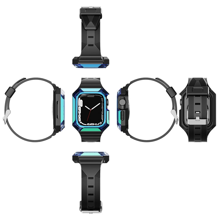 Cinturino per orologio in TPU integrato con custodia per armatura, For Apple Watch 2 38mm, For Apple Watch 42mm, For Apple Watch 38mm