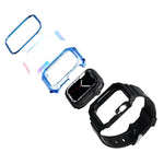 Cinturino per orologio in TPU integrato con custodia per armatura, For Apple Watch 4 40mm, For Apple Watch 3 38mm, For Apple Watch 3 42mm, For Apple Watch 2 42mm
