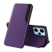 Custodia per telefono in pelle ad adsorbimento del display laterale, For Xiaomi Poco F5, For Xiaomi Poco F5 Pro