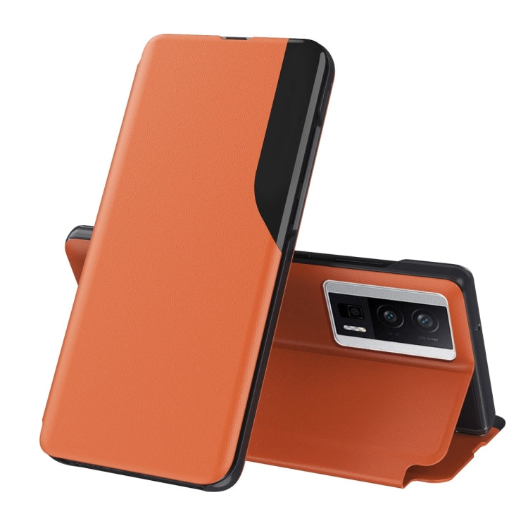 Custodia in pelle con adsorbimento per Xiaomi Poco F5