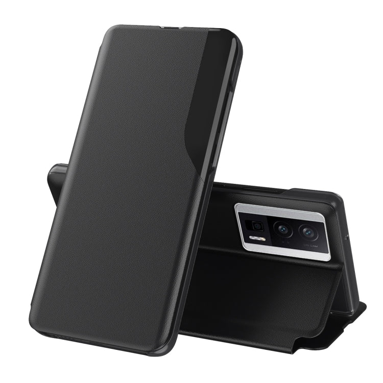 Custodia in pelle con adsorbimento per Xiaomi Poco F5