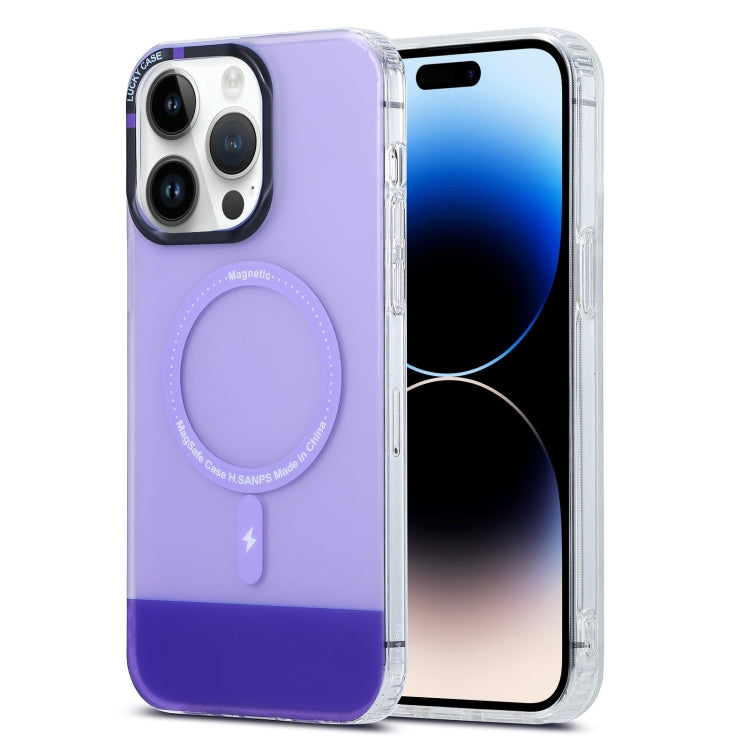 Custodia per telefono magnetica PC + TPU IMD MagSafe, For iPhone 14 Pro Max, For iPhone 14 Pro, For iPhone 14, For iPhone 13 Pro Max, For iPhone 13 Pro