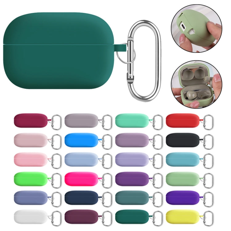 Custodia protettiva per auricolari Bluetooth in silicone con rivestimento in PC, For Samsung Galaxy Buds Live / Buds2 Pro