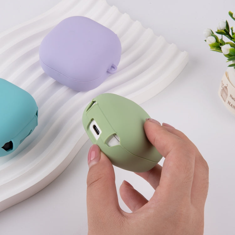 Custodia protettiva per auricolari Bluetooth in silicone con rivestimento in PC, For Samsung Galaxy Buds Live / Buds2 Pro