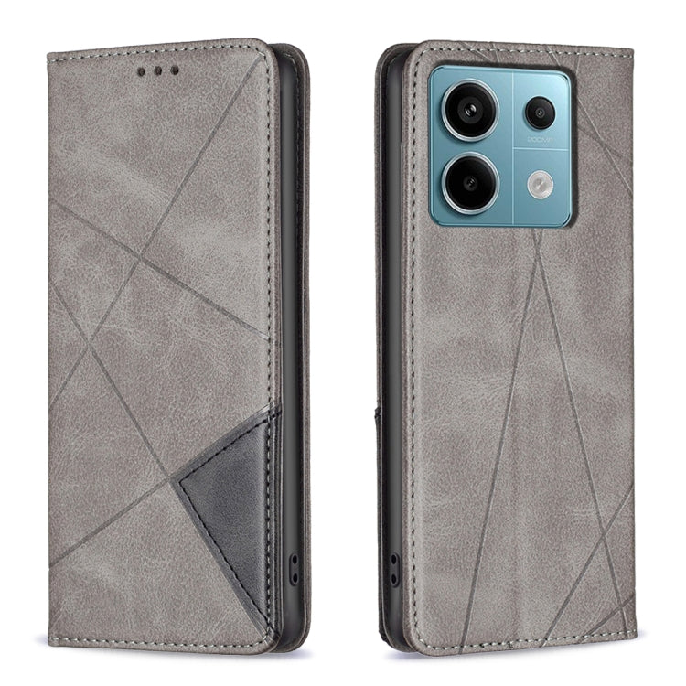 Custodia portafoglio in pelle per Xiaomi Poco M6 4G