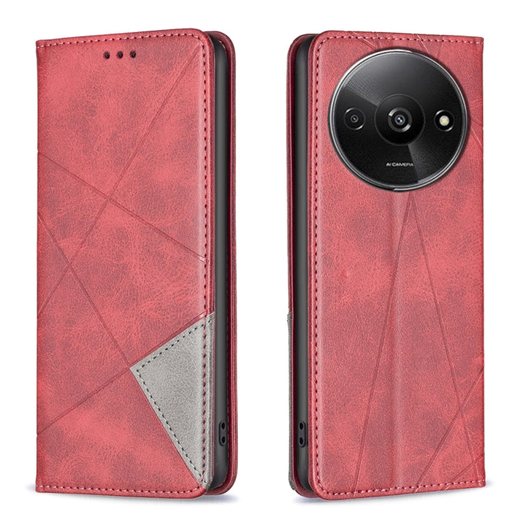 Custodia portafoglio in pelle per Xiaomi Poco M6 4G